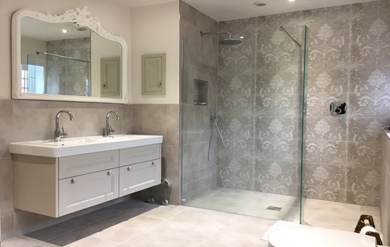 Private Bathroom Josette Dove Grey