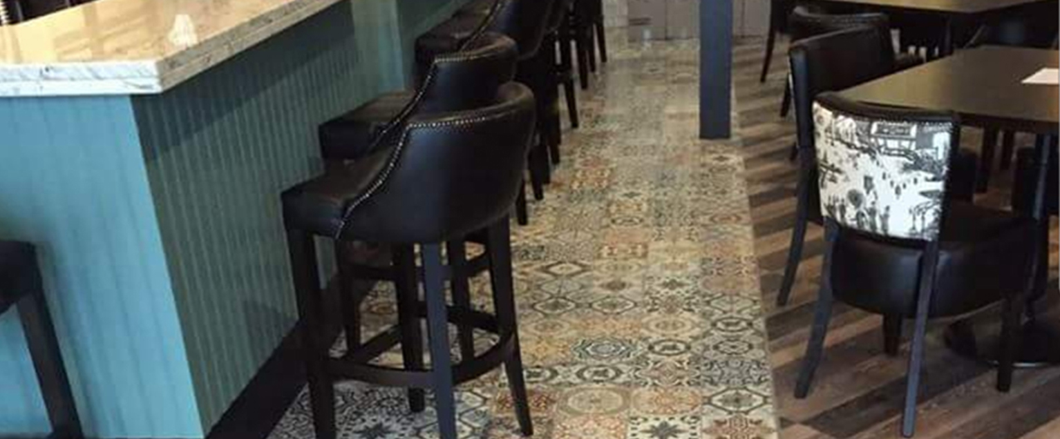 Patterned Floor Tiles